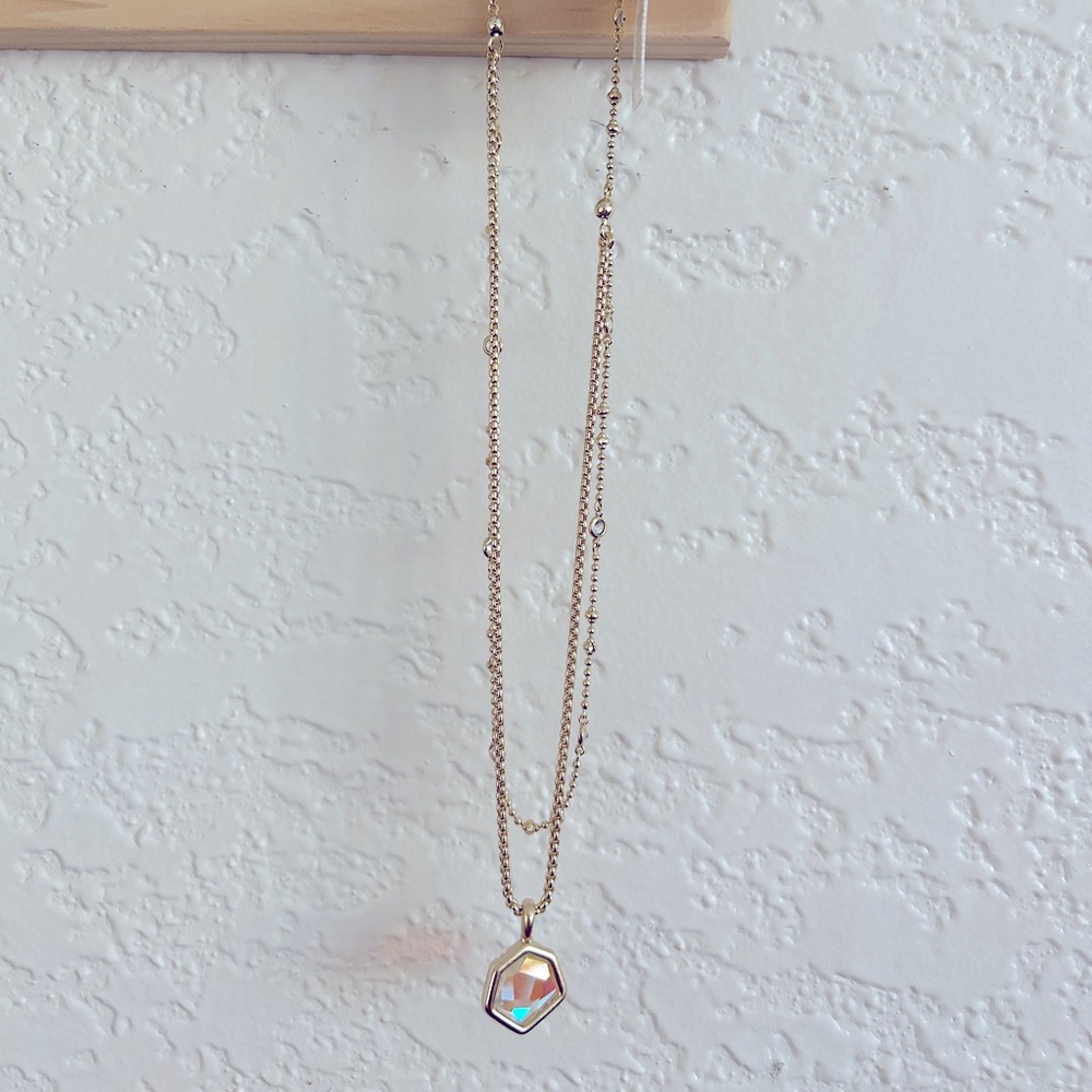 COPY - Kendra Scott - Vanessa Gold Double Strand Necklace - NEW